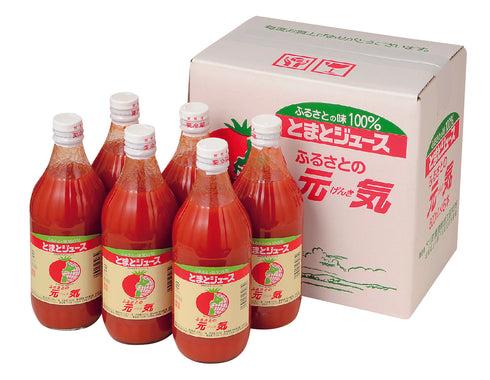とまとジュース「ふるさとの元気」500ml×6本