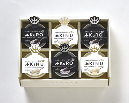 北海道リッチプリン2種6個セット