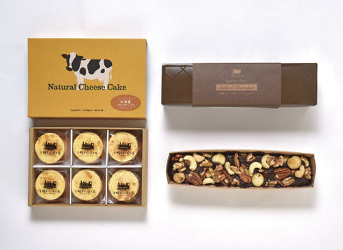 北海道フロマージュとベイクドショコラセットR