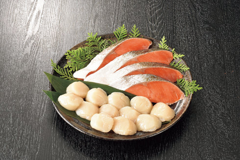 紅鮭・ほたて貝柱詰合せ