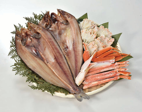 真ほっけ開き・ボイルずわいがにセット