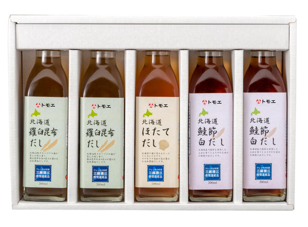 三國推奨 北海道だし3種5本セット