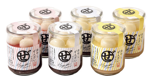 北海道冷やしぜんざい3種6本セット