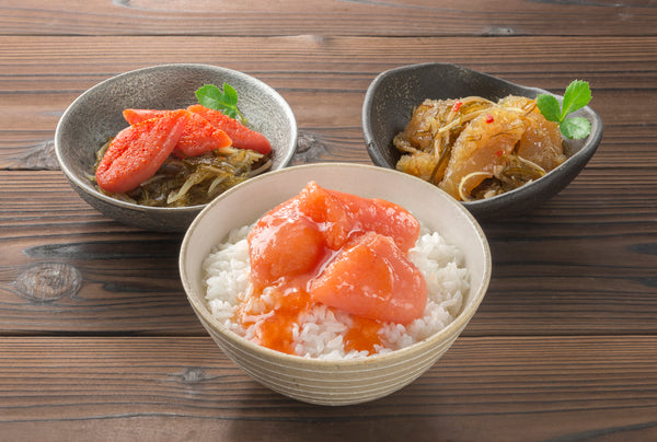 美味いよ!明太子・松前漬けセット