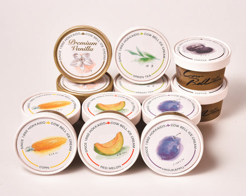 カウベルアイス6種12個詰合せ