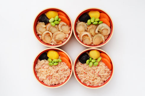 海鮮わっぱ飯(かに&帆立)