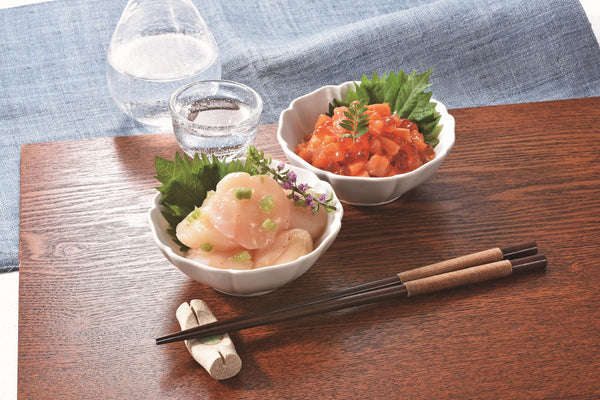 鮭といくらの親子漬・帆立わさびセット
