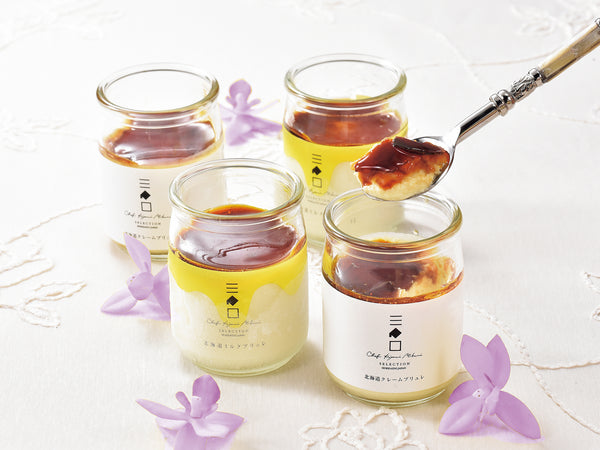 三國推奨 北海道クレームブリュレ・ミルクブリュレセット